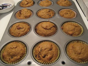 Pumpkin Muffins from Scratch