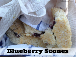 Homemade Blueberry Scones