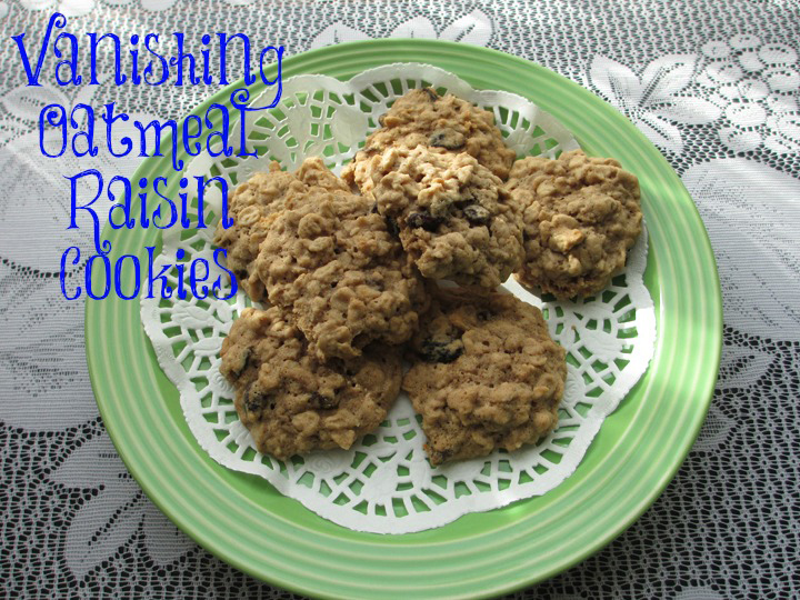 Vanishing Oatmeal Raisin Cookies Recipe