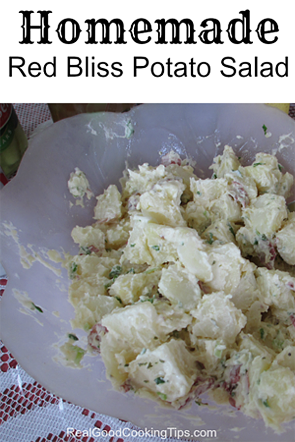Homemade Red Bliss Potato Salad Recipe for Party 