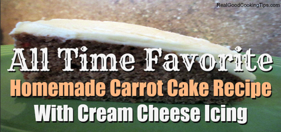 Carrot Cake Recipe