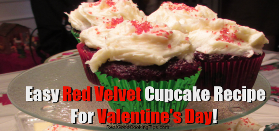 Easy recipe for red velvet cupcakes